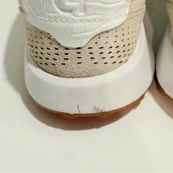 Cole Haan Neutral Mesh & Suede Women's Beige and Light Pink Sneakers 7.5 - Picture 8 of 13